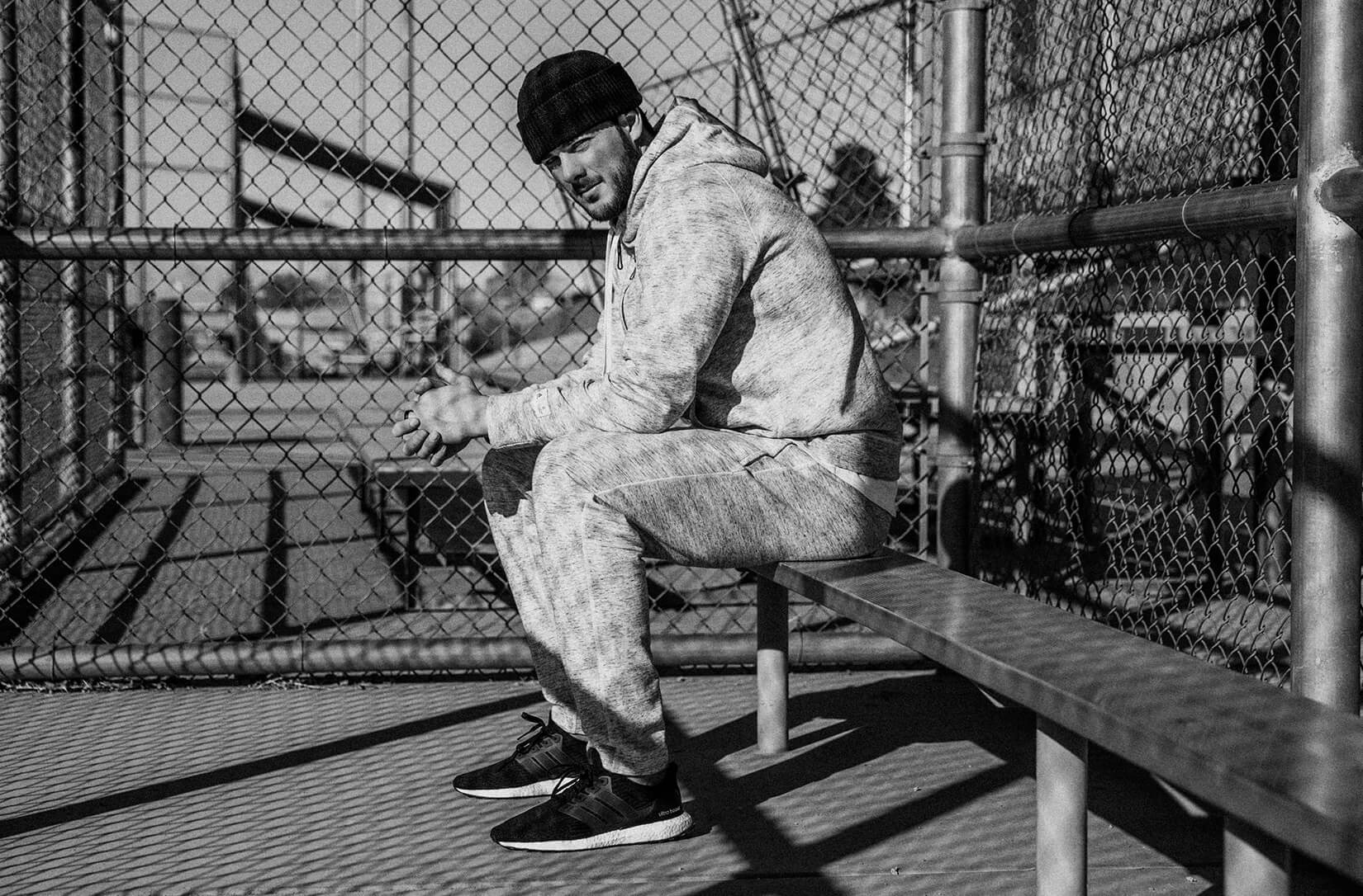 Adidas athletics x reigning champ hoodie Clearance