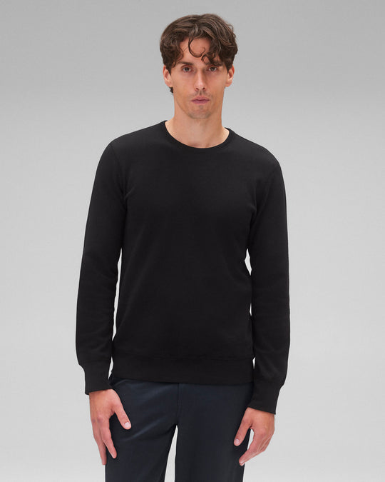 Lightweight Terry Slim Crewneck - Vault