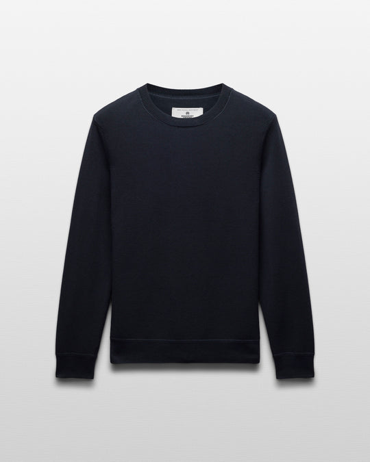 Supima Pique Ace Crewneck