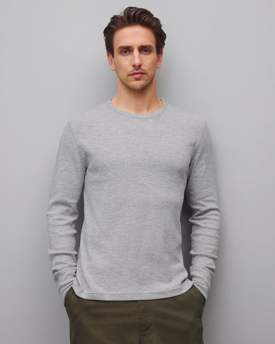 1x1 Slub Slim Long Sleeve