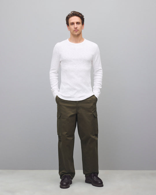 1x1 Slub Slim Long Sleeve