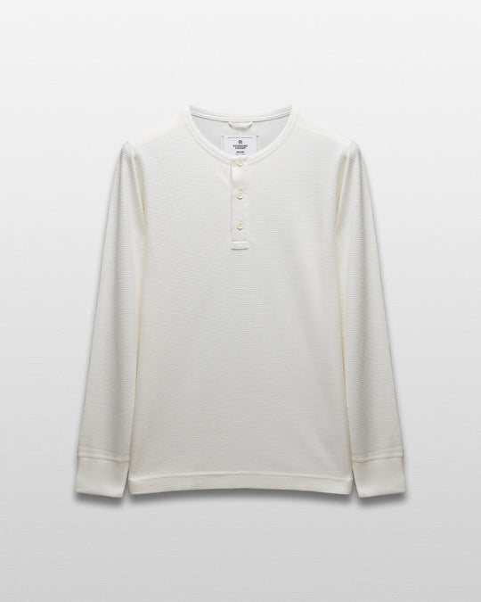 Lightweight Waffle Standard Henley