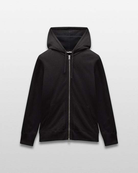 Midweight Terry Slim Zip Hoodie