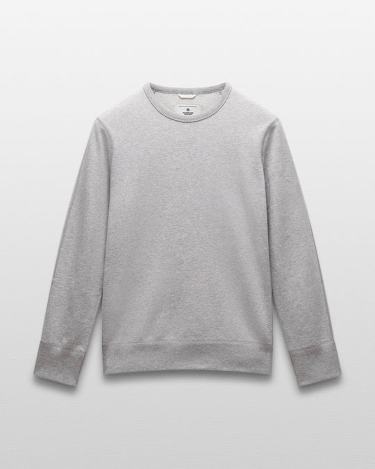 Midweight Terry Slim Crewneck