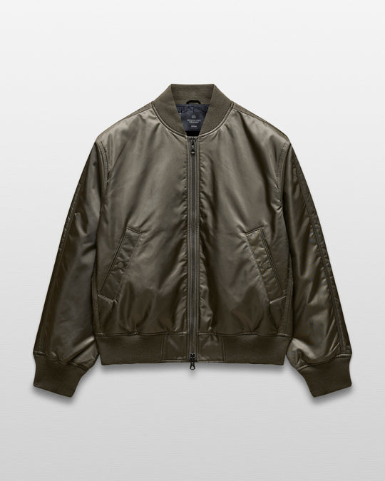 Nylon Twill Crew Jacket