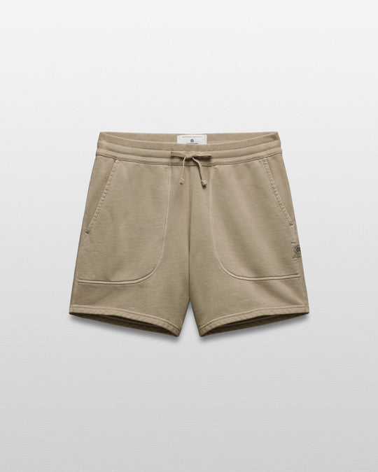 Midweight Terry Fadeaway Standard Sweatshort 6"
