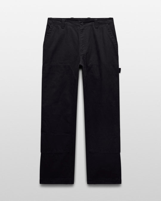 Cotton Canvas Relaxed Double Knee Pant