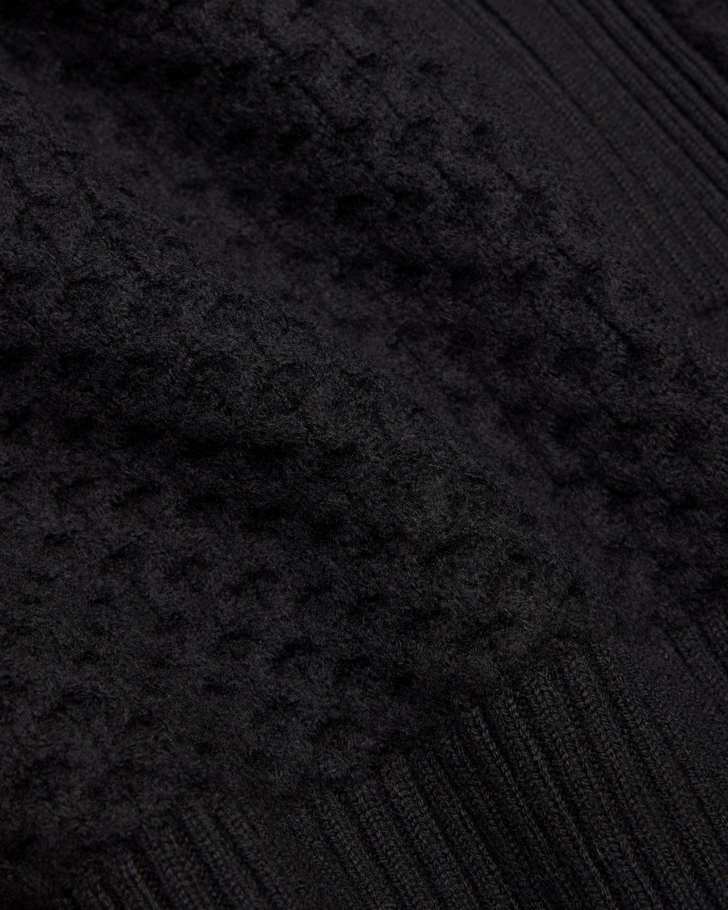 Merino Honeycomb Crewneck