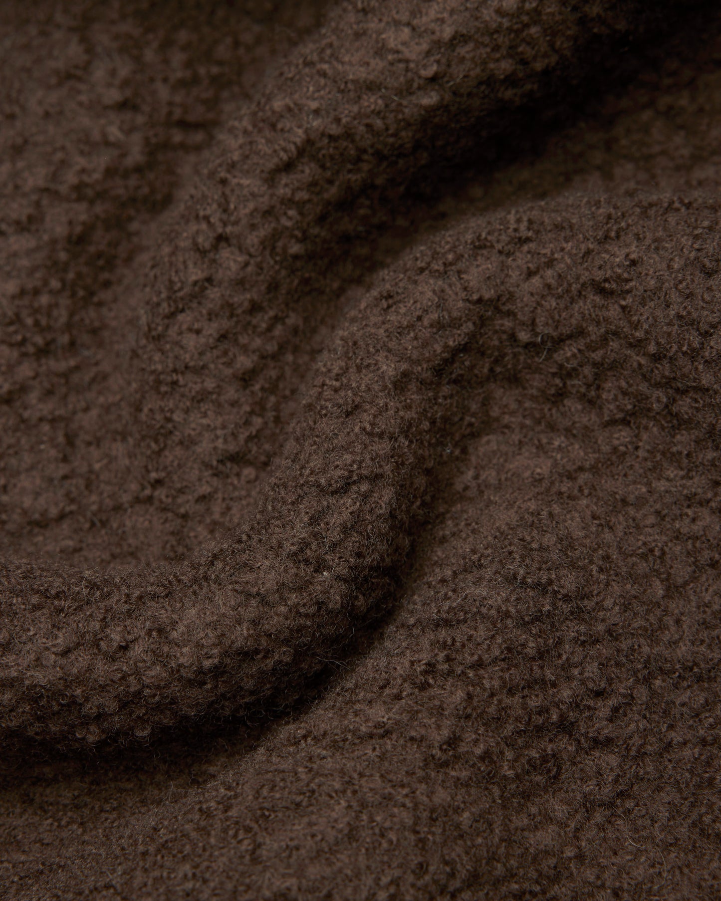 Textured Boucle Turf Crewneck