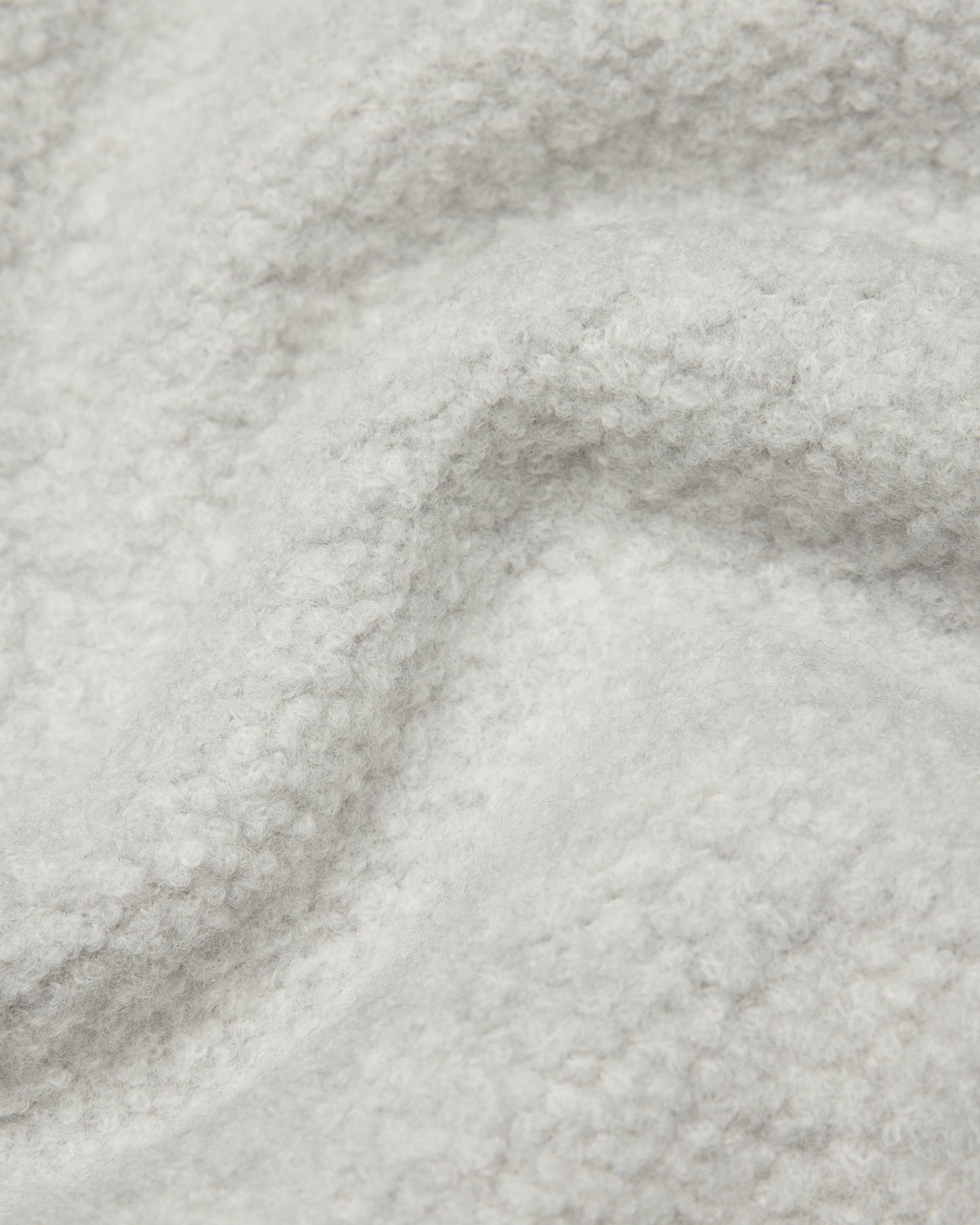 Textured Boucle Turf Crewneck