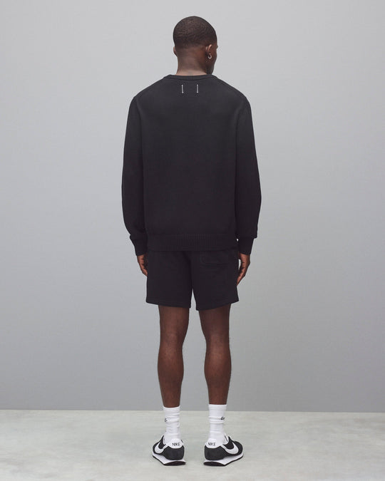 Supima Knit Collegiate Crewneck
