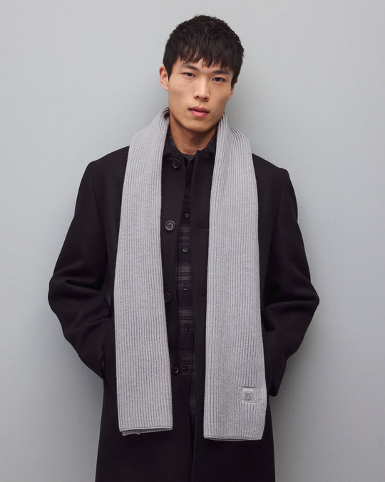 Merino Rib Scarf
