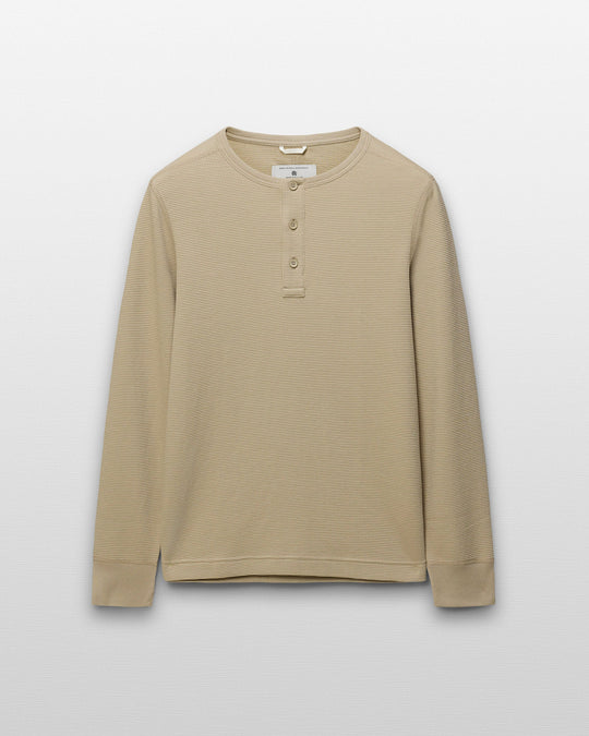 Lightweight Waffle Standard Henley