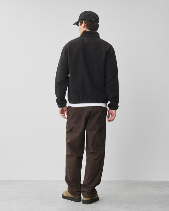 Wool Fleece Ridge Zip Jacket