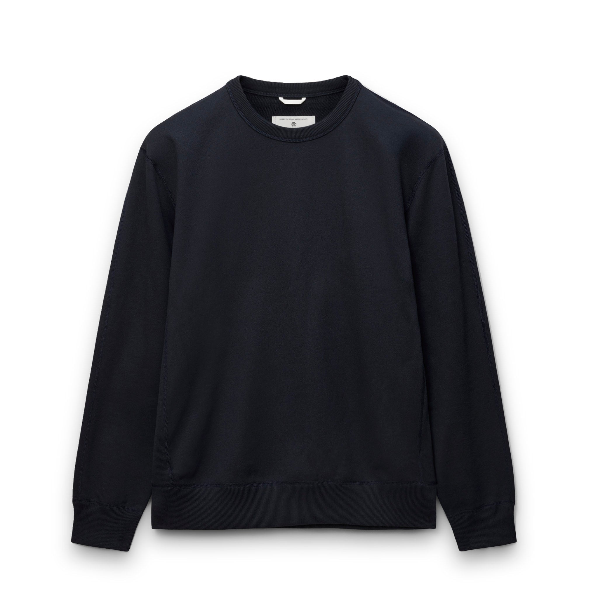 新品 REIGNING CHAMP スウェットカットソー NAVY Midweight Terry Standard Crewneck | Reigning Champ | Reigning Champ US