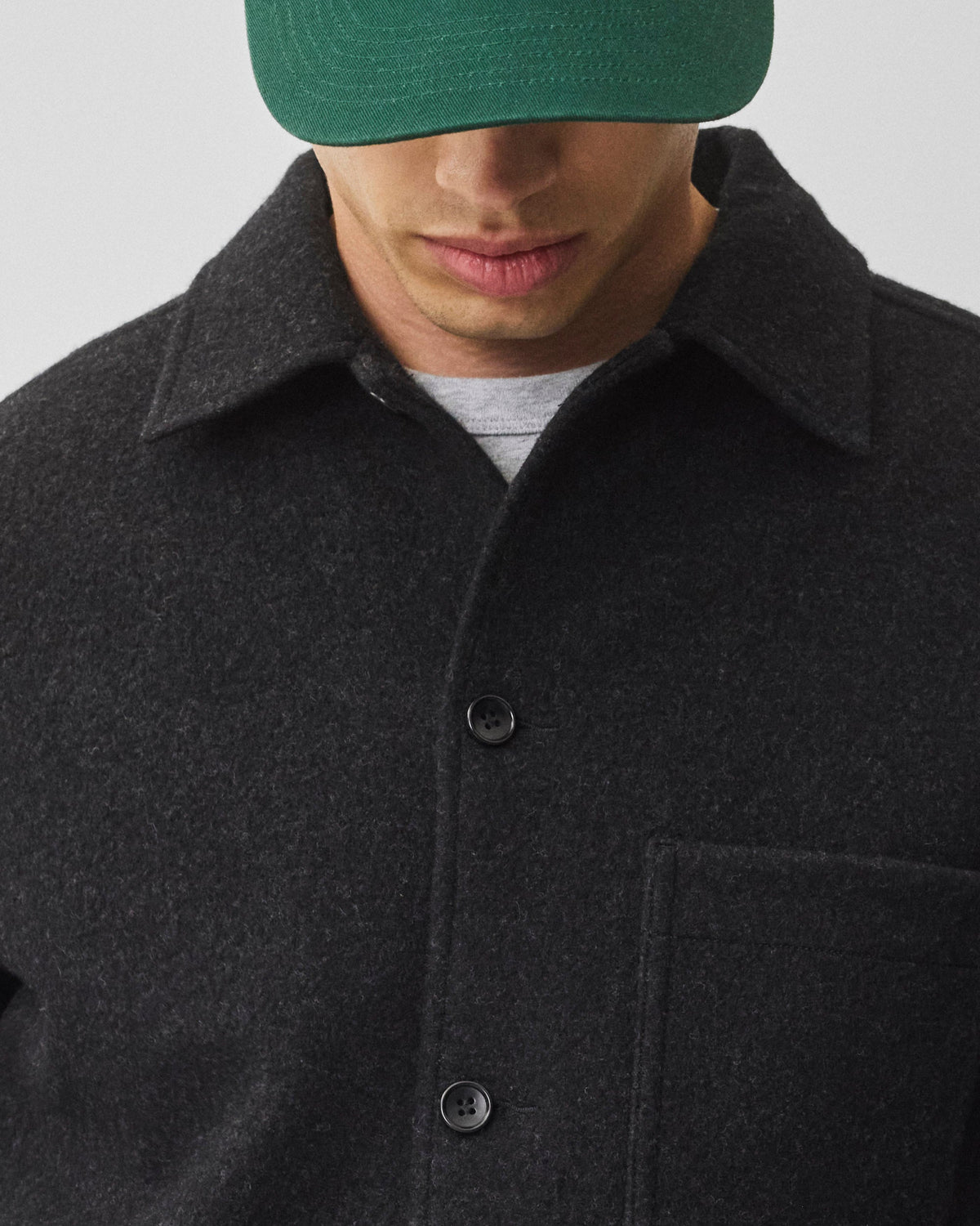 Wool Fleece Chore Jacket