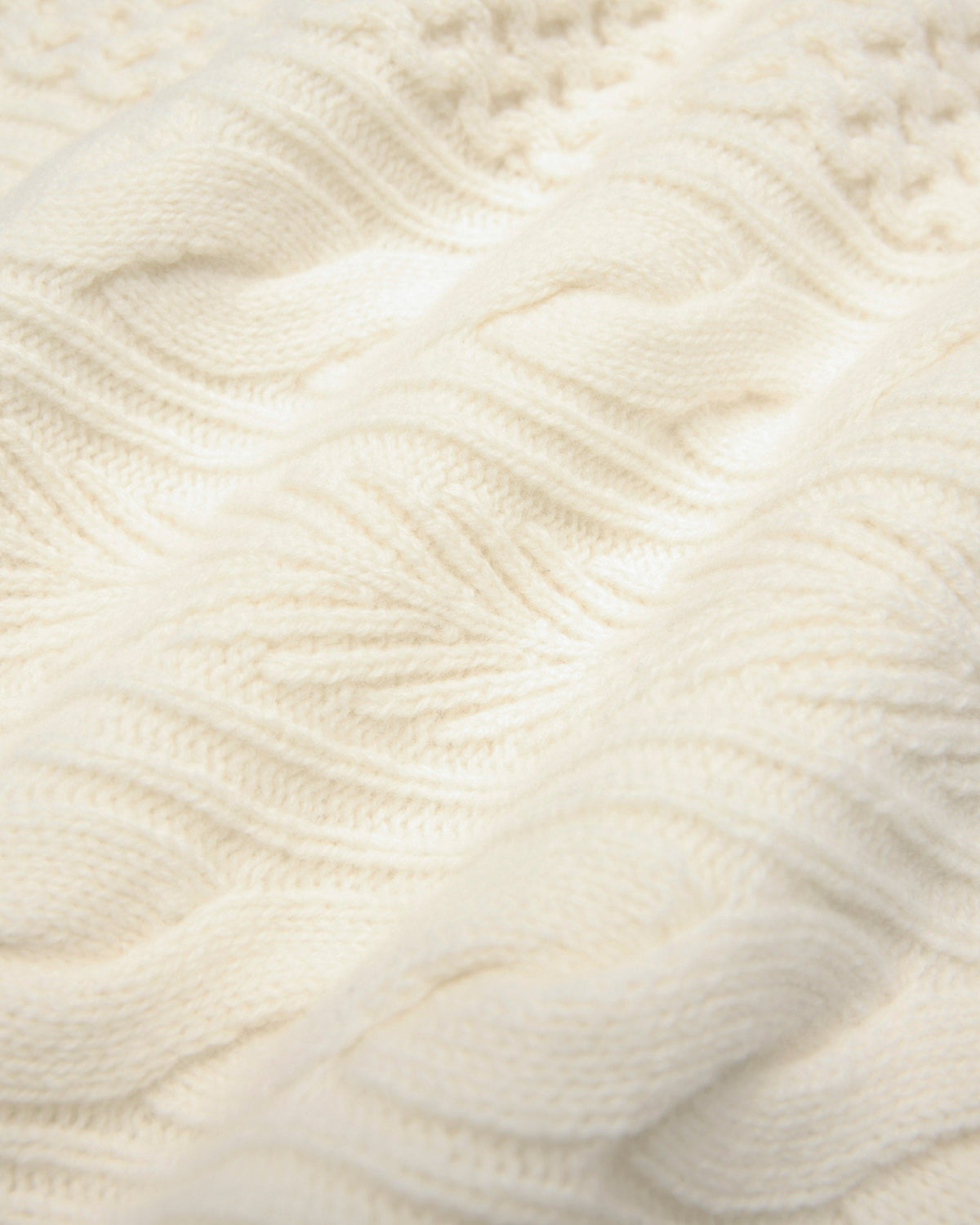 Cable Knit Meridian Crewneck