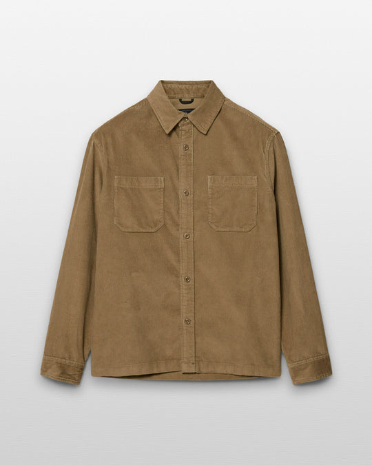 Corduroy Campus Standard Overshirt