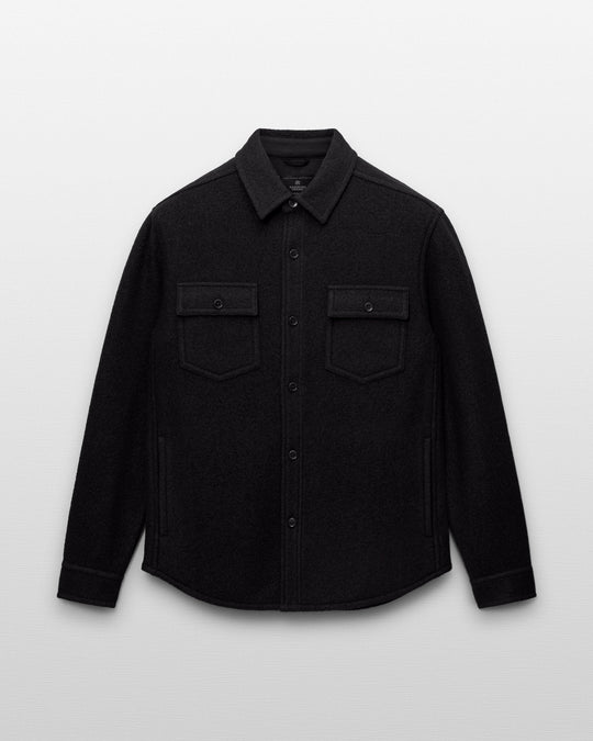 Boiled Wool Warden Standard Overshirt