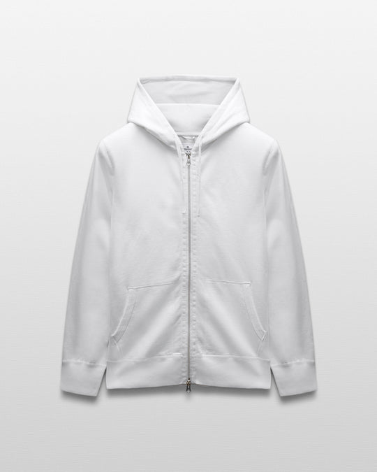 Lightweight Terry Slim Zip Hoodie - Vault