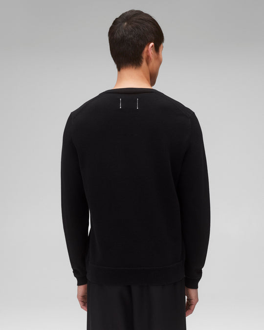 Supima Pique Ace Crewneck