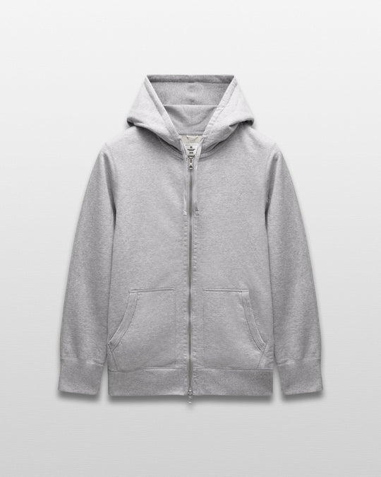 Midweight Terry Slim Zip Hoodie