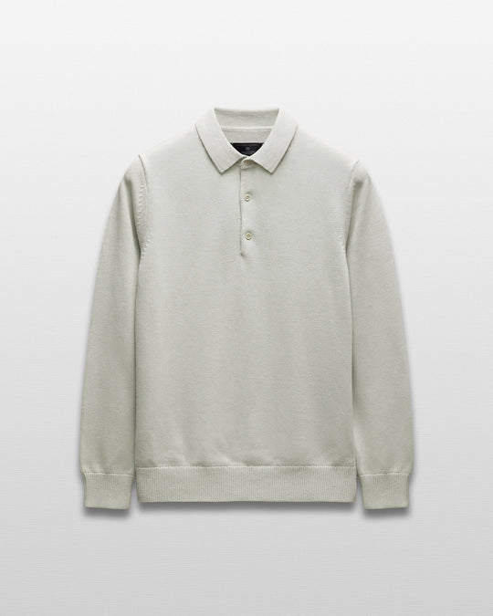 Supima Knit Commodore Polo Sweater