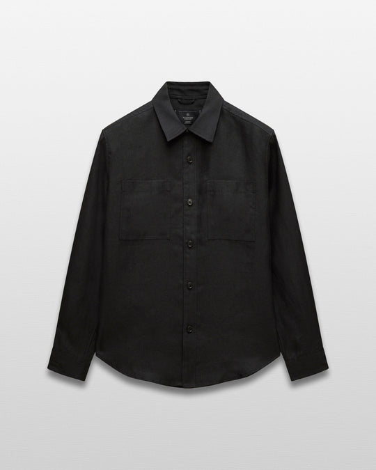 Linen Concourse Standard Overshirt