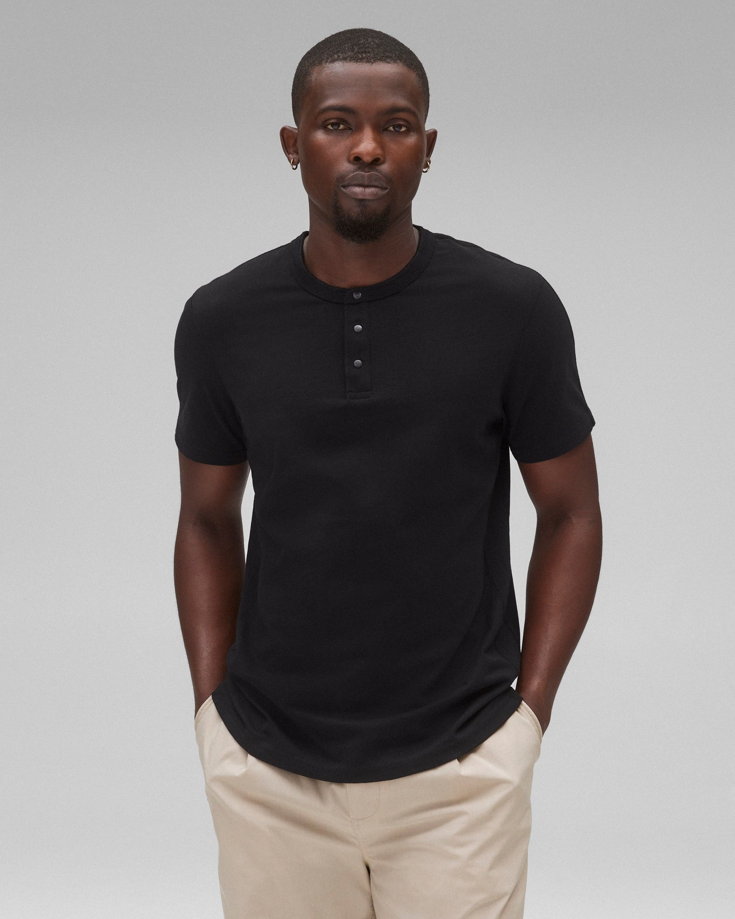 Lightweight Jersey Henley