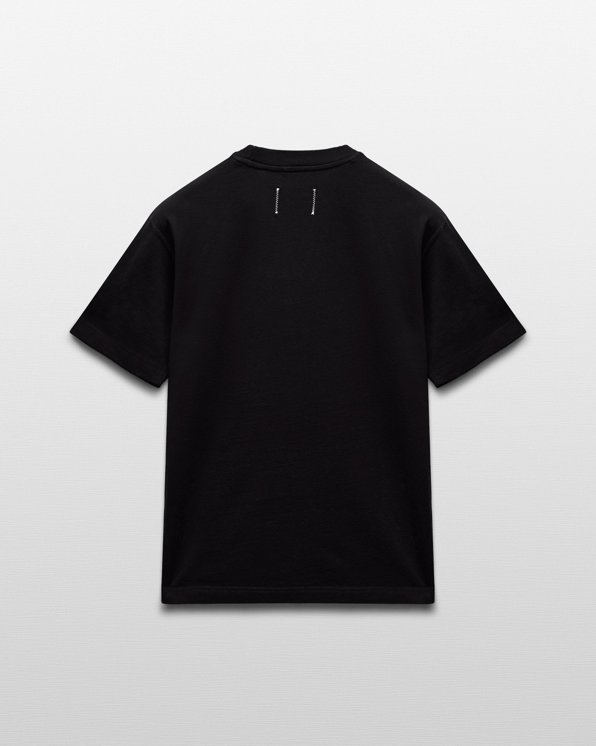 Kyoto Black Midweight Jersey Classic T-Shirt | Reigning