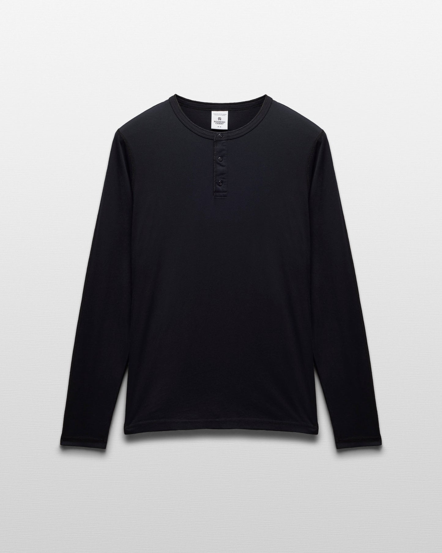 Lightweight Jersey Long Sleeve Henley