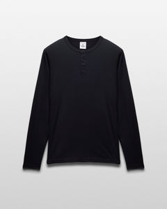 Lightweight Jersey Long Sleeve Henley