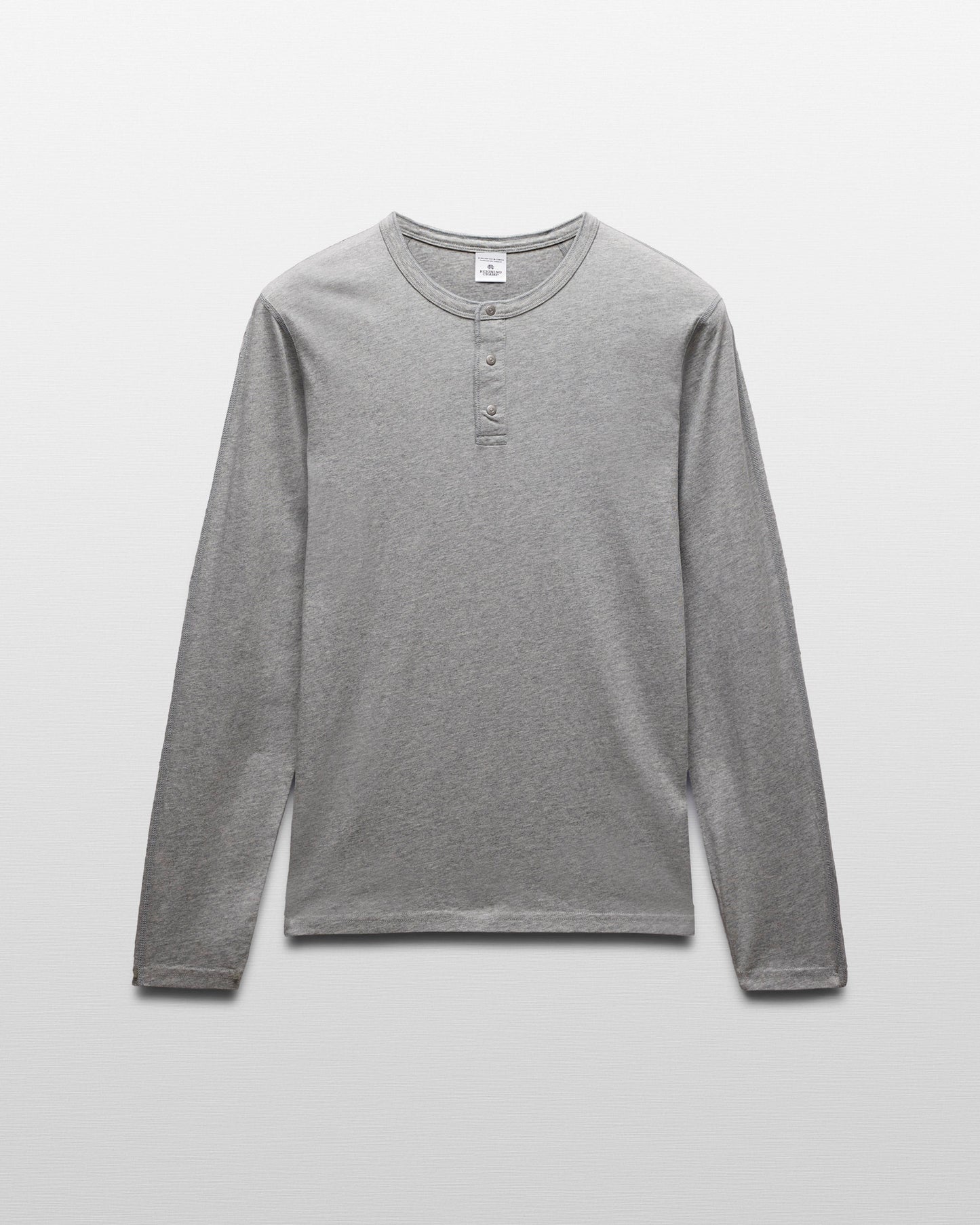 Lightweight Jersey Long Sleeve Henley