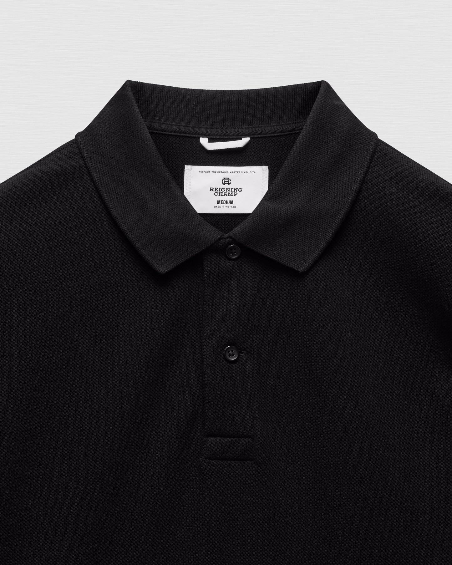 Athletic Pique Academy Long Sleeve Polo