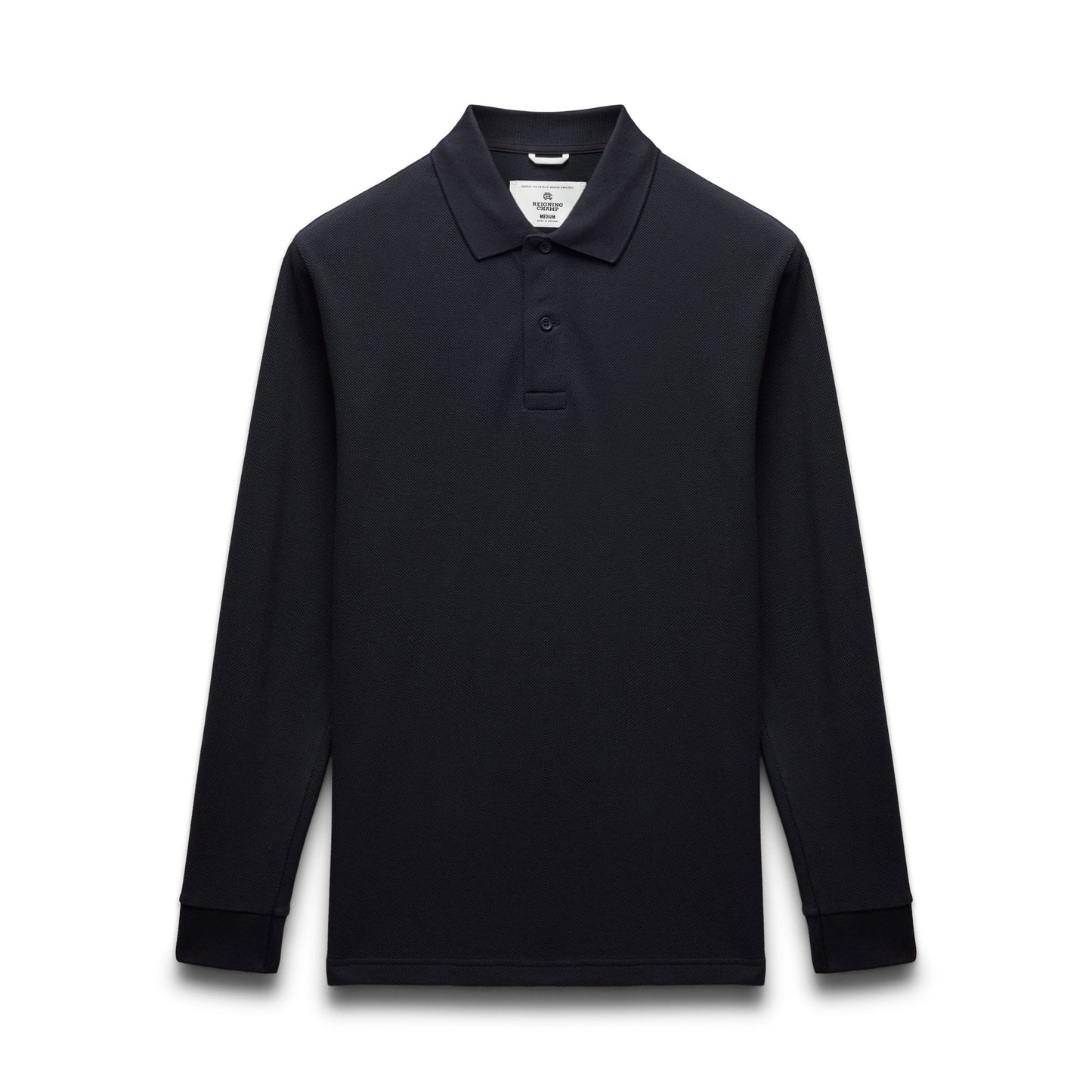 Athletic Pique Academy Long Sleeve Polo