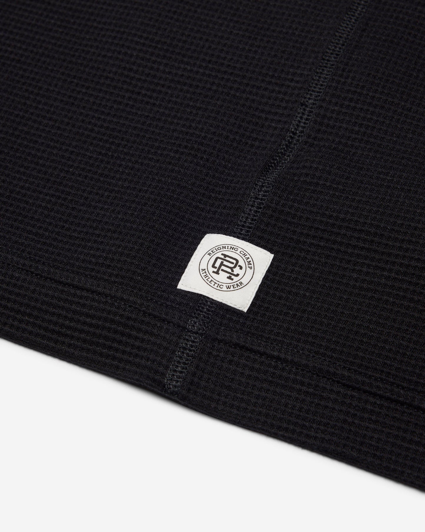 Lightweight Waffle Henley