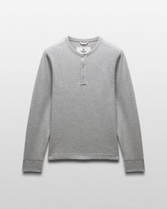 Lighweight Waffle Henley