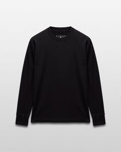 Kyoto Black Midweight Jersey Long Sleeve