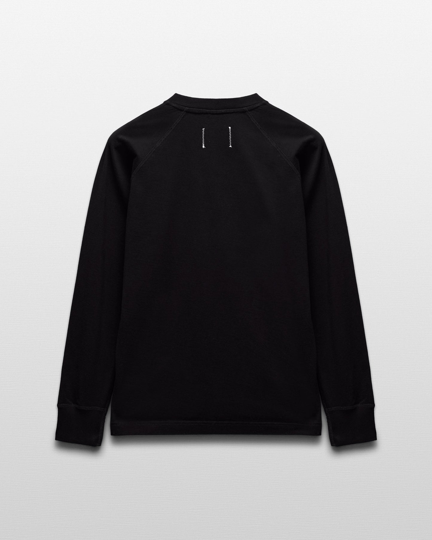 Kyoto Black Midweight Jersey Long Sleeve