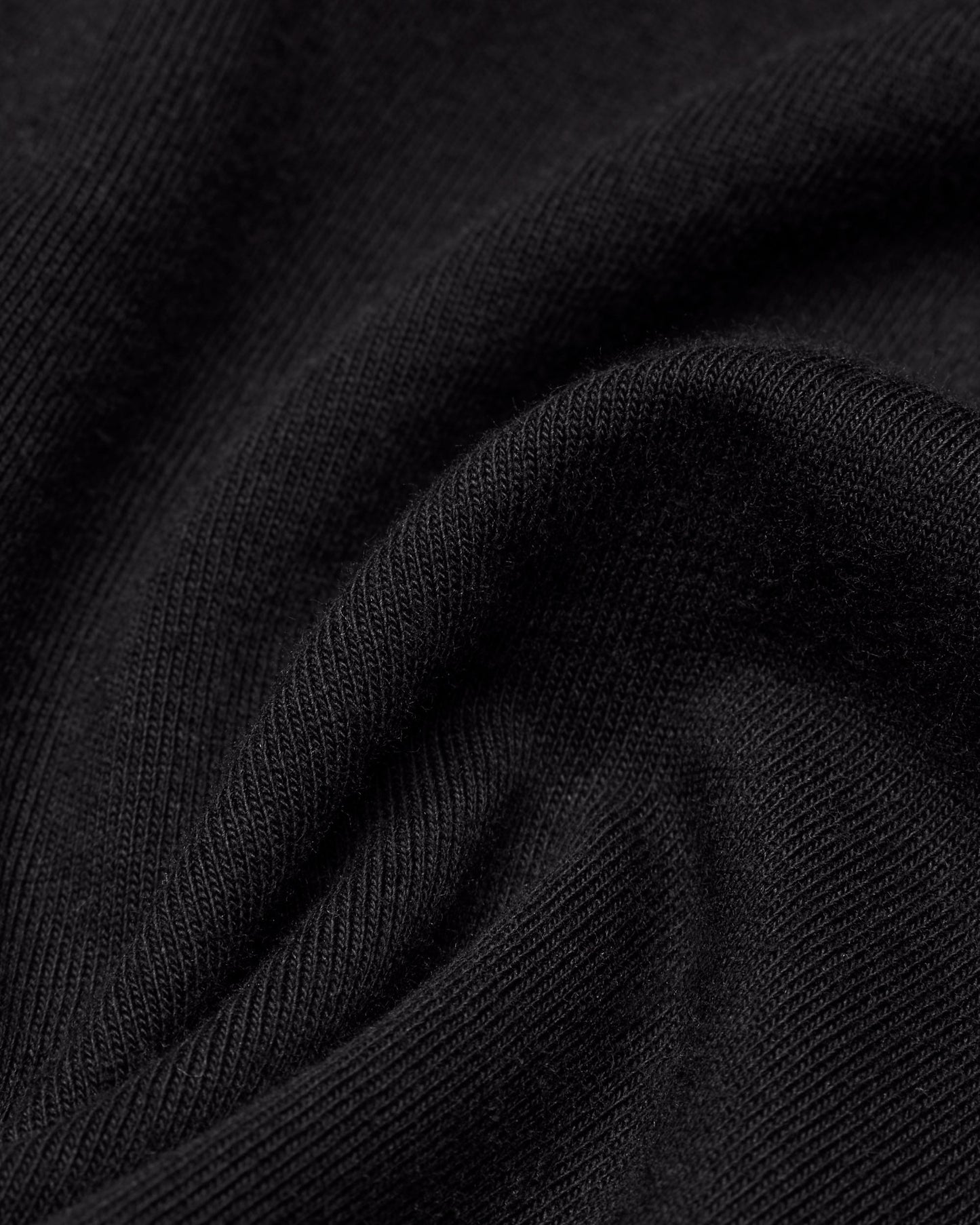 Kyoto Black Midweight Jersey Long Sleeve