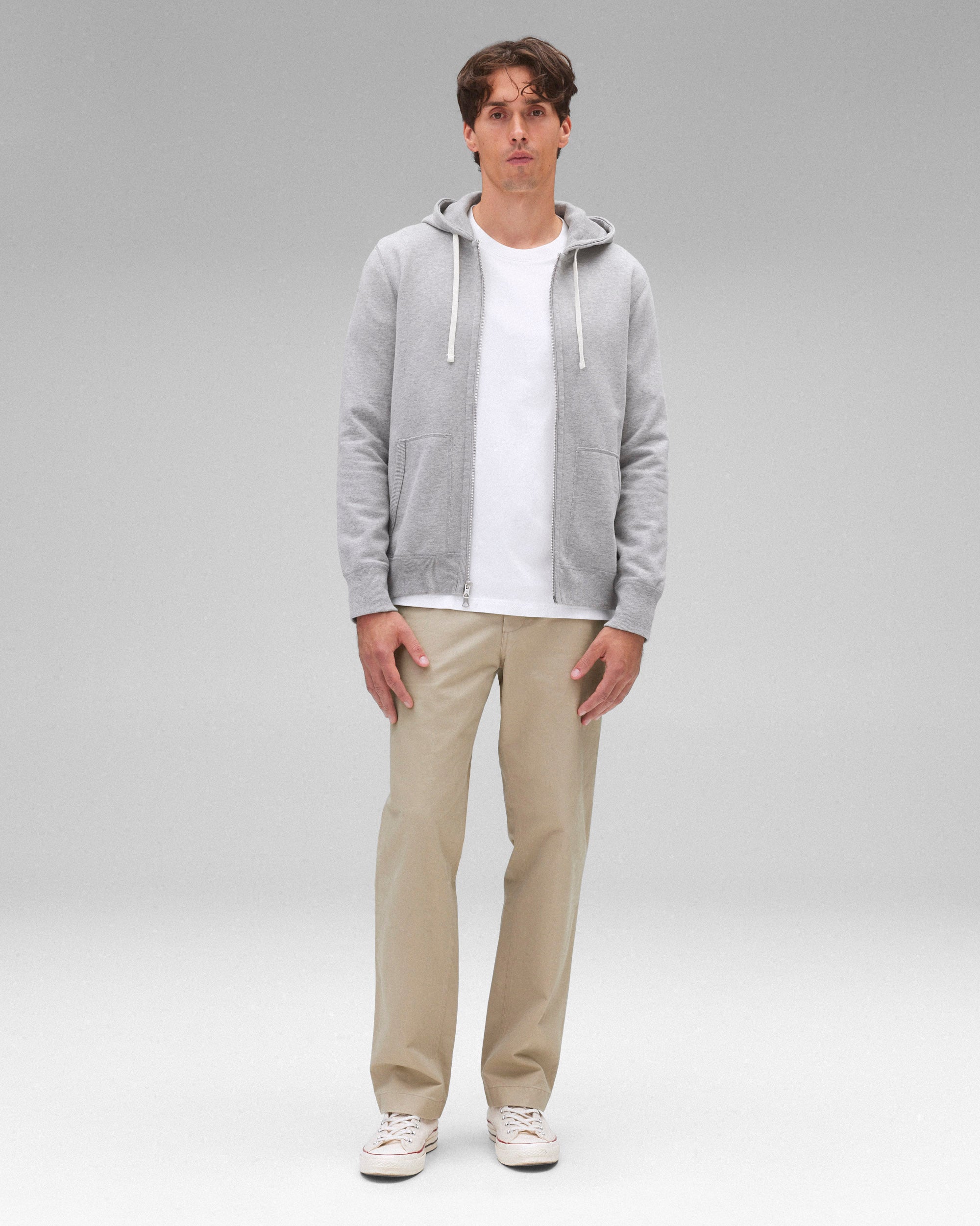 Midweight Terry Slim Zip Hoodie | Reigning Champ | Reigning Champ US