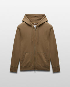 Midweight Terry Slim Zip Hoodie