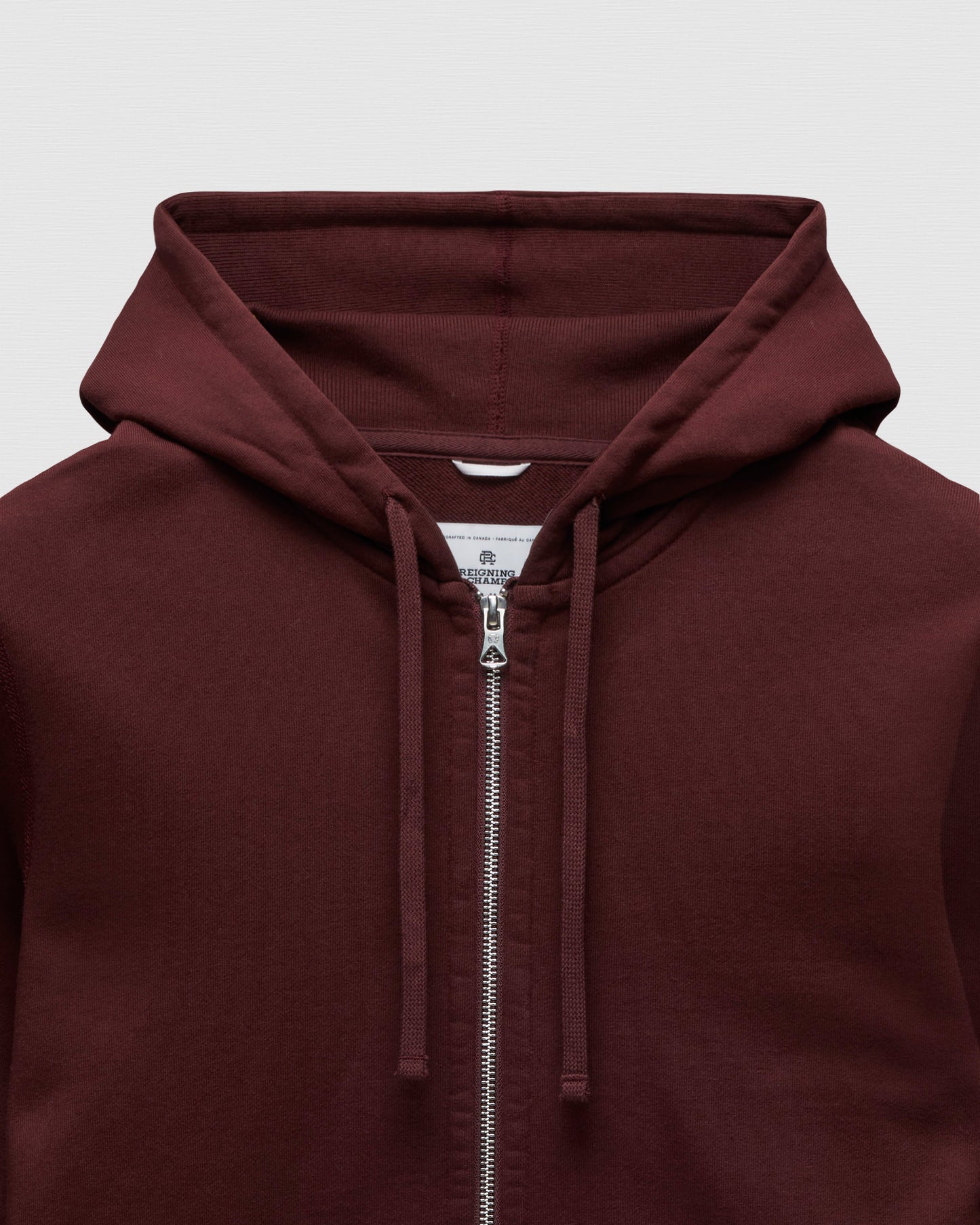 Midweight Terry Slim Zip Hoodie