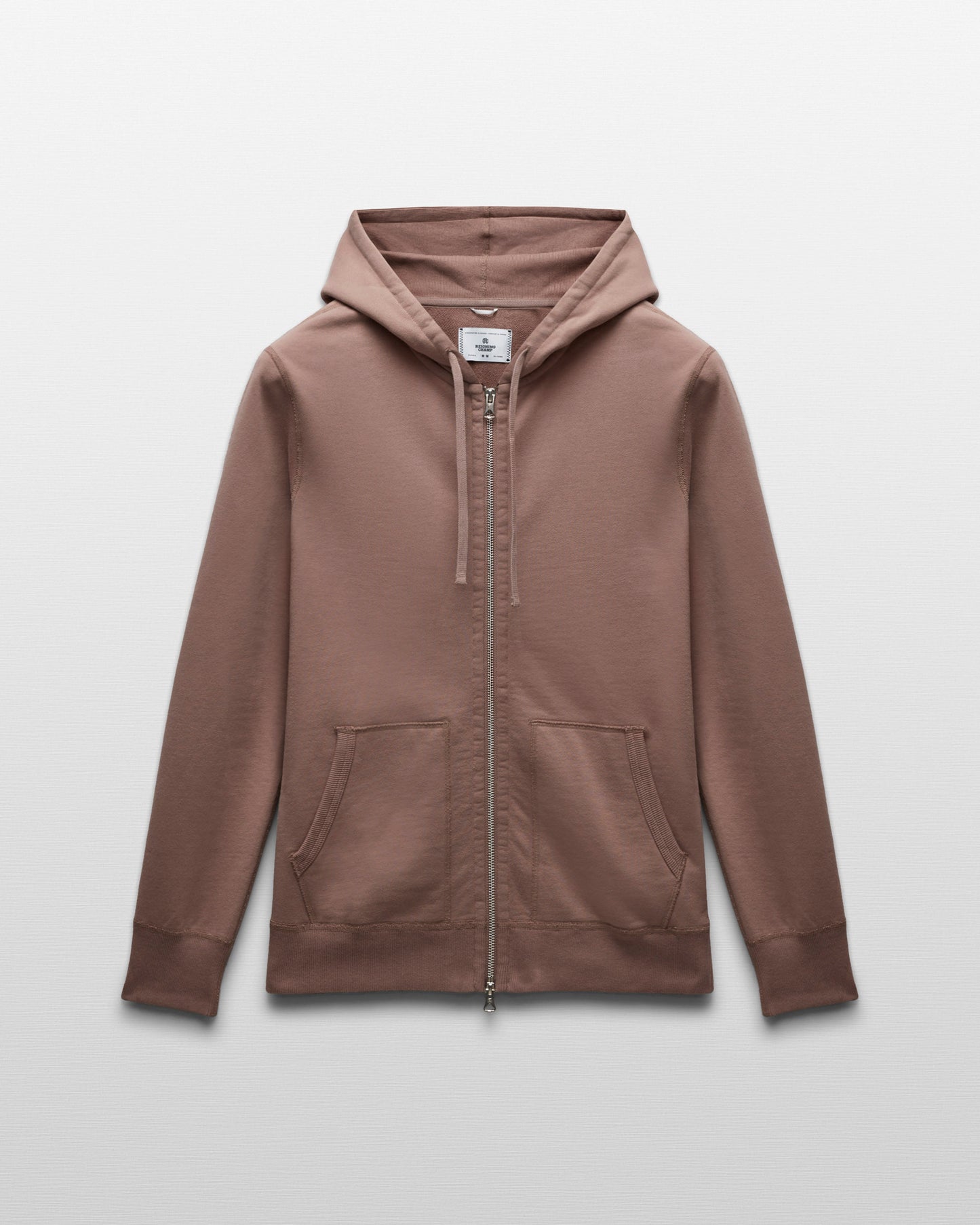 Midweight Terry Slim Zip Hoodie