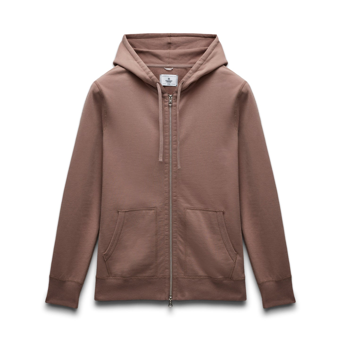 Midweight Terry Slim Zip Hoodie