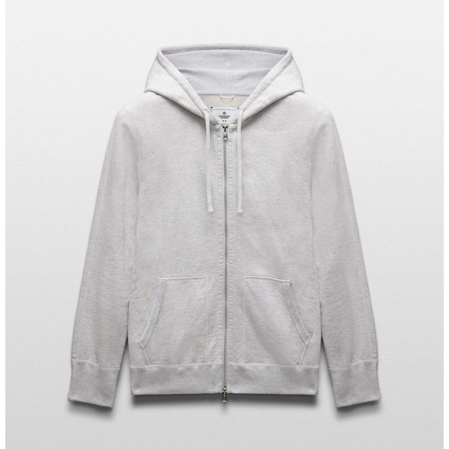 Midweight Terry Slim Zip Hoodie