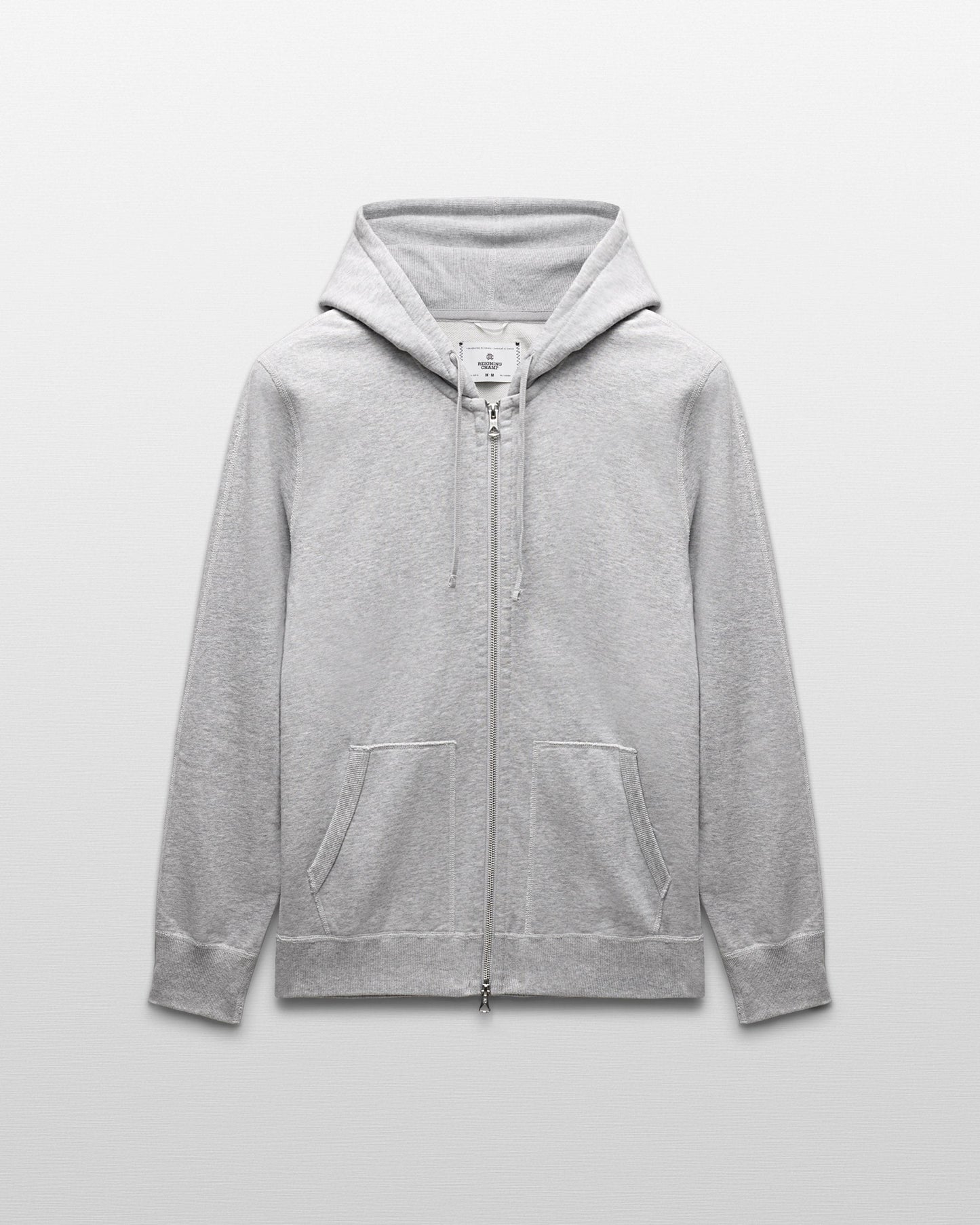 Midweight Terry Slim Zip Hoodie