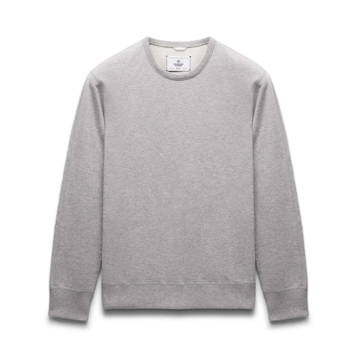 Midweight Terry Slim Crewneck