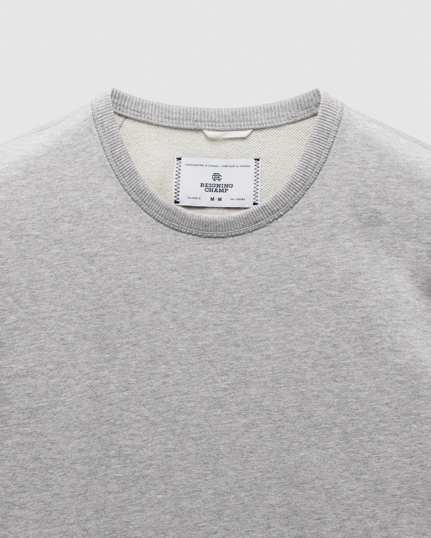 Midweight Terry Slim Crewneck