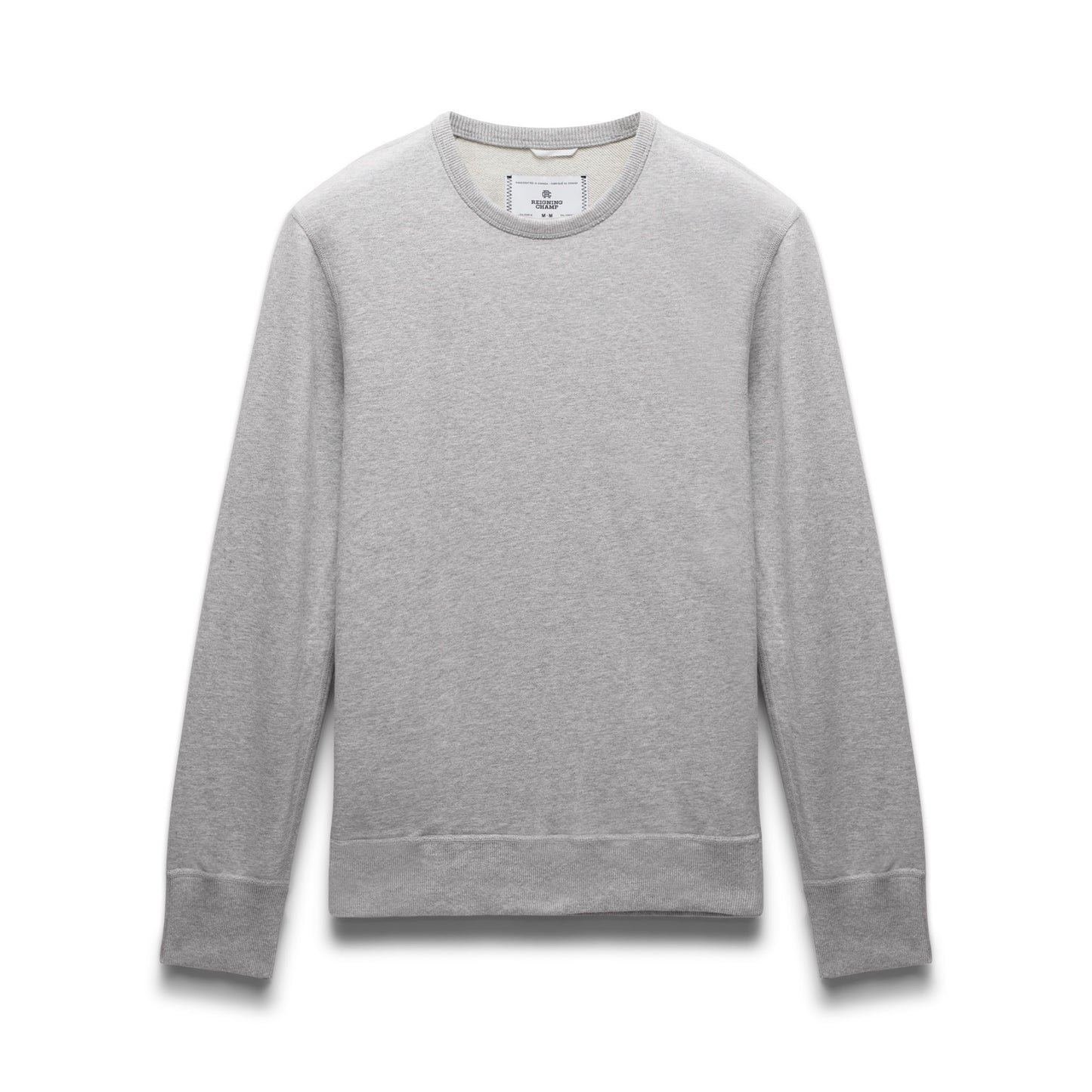 Midweight Terry Slim Crewneck